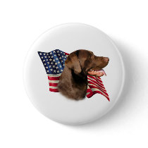 Chocolate Labrador Retriever Flag - Customised