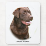 Chocolate Labrador Retriever Mouse Mat