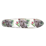 Chocolate Labrador Retriver Puppy Skateboard