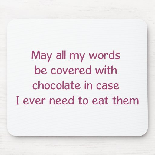 Chocolate Lover Mouse Pad