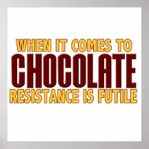 Chocolate Lovers Posters