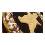 Chocolate Man Pie Photo Cards