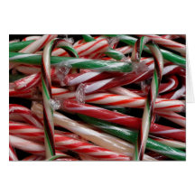 Chocolate Mint Candy Canes Card