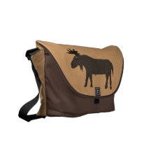 Chocolate Moose messenger bag