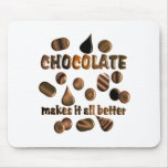 Chocolate mousepads