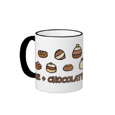 chocolate mug by cfkaatje