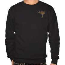 Chocolate Pocket Palmetto Pull Over Sweatshirts