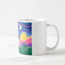 Chocolate Point Himalayan Cat  - Twilight Coffee Mugs