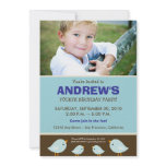 Chocolate Polkadots Boy's Blue Birthday Party