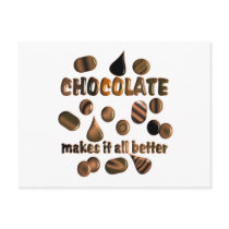 Chocolate Post Card
