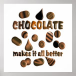 Chocolate Poster posters