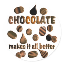 Chocolate Stickers
