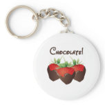 Chocolate Strawberry keychains