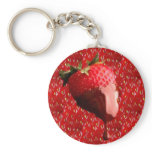 Chocolate Strawberry Keychain
