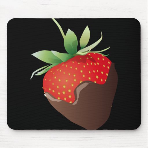Chocolate Strawberry Mousemats