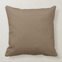 Chocolate Swirlies American MOJO Pillow