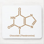 Chocolate theobromine mousepads