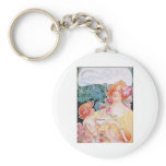 Chocolate ~ Vintage Hot Chocolate Drink Ad keychains