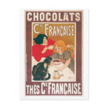 Chocolate ~ Vintage Hot Chocolate Drink Ad postcards