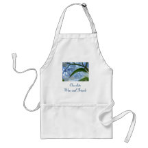 Chocolate Wine & Friends aprons Holiday Gifts