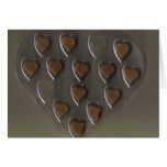 chocolatehearts greeting card