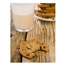 chocolte chip cookies post card
