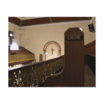 choir bench calendar personalized flyer