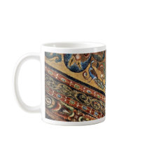 Choir Mosaics At San Vitale In Ravenna Vault Scene Coffee Mug