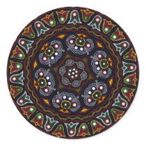 Choli Round Stickers