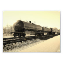 Choo-Choo ! 7x5 Black and White Photographic Print