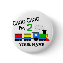 Choo Choo I'm 2!  With TRAIN