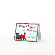 Choo Choo Train  Thank You Note Cards