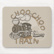 Choo Choo Train Tshirts and Gifts Mousepad