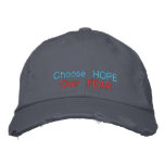 Choose Hope over Fear embroidered hats