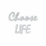 Choose LIFE embroidered shirts