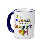 Choose To Be Happy mugs