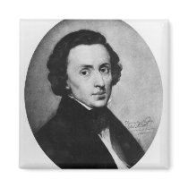 Chopin, 1858 refrigerator magnets