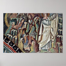 Chor Mosaics At San Vitale In Ravenna, Szene: Mose Posters