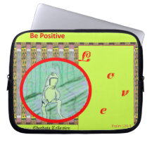 Chordata Collection ~ Frog Laptop Skin Computer Sleeve