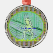Chordata Collection ~ Frog Mugs Ornament