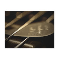 Chords & Stick Post Card
