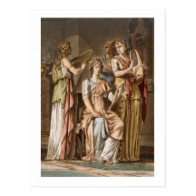 Chorus of Israelite Women, costumes for 'Esther' b Postcards