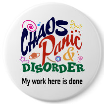 CHOS - PANIC - DISORDER buttons