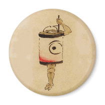 Chouchin-obake (Paper Lantern Ghost) Fridge Magnets