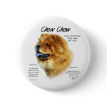 Chow Chow History Design buttons