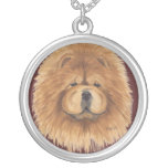 Chow Chow Red  Necklace