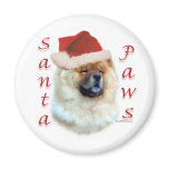 Chow Chow Santa Paws - Magnet