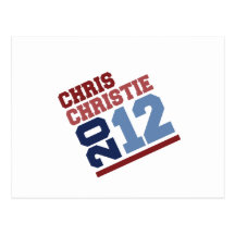 CHRIS CHRISTIE 2012 SWAY POST CARDS