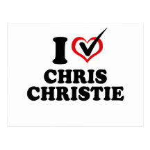 CHRIS CHRISTIE HAS MY HEART -.png Post Card
