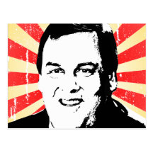 CHRIS CHRISTIE PROPAGANDA POST CARDS